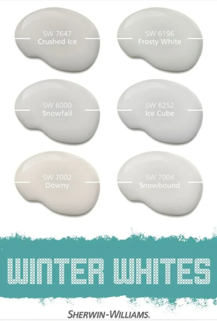 Sherwin Williams Winter Paint Colors.