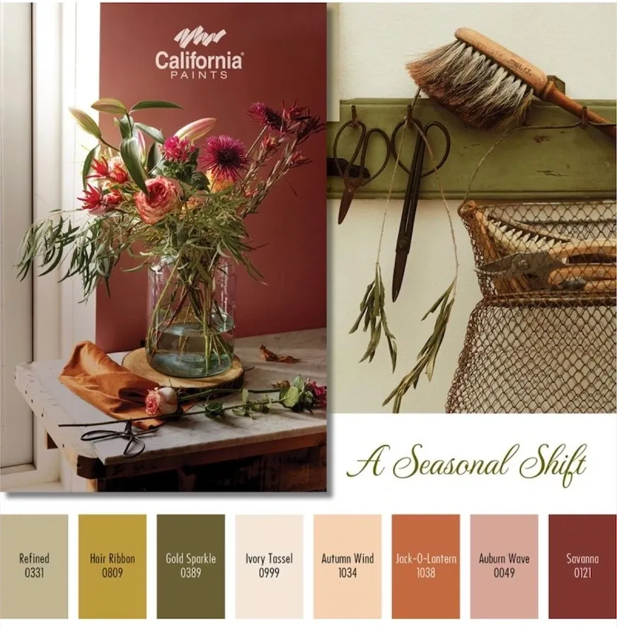 Halloween Inspired Paint Colors.
