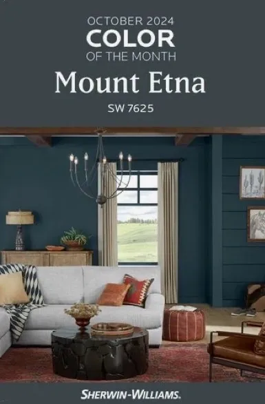 Sherwin Williams October 2024 Color of the Month.