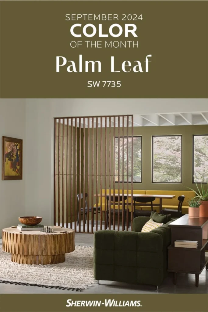 Sherwin Williams September 2024 Color of the Month.