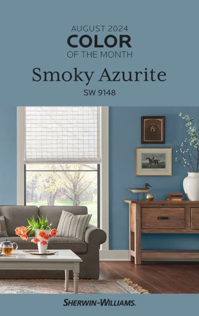 Sherwin Williams August 2024 Color of the Month.