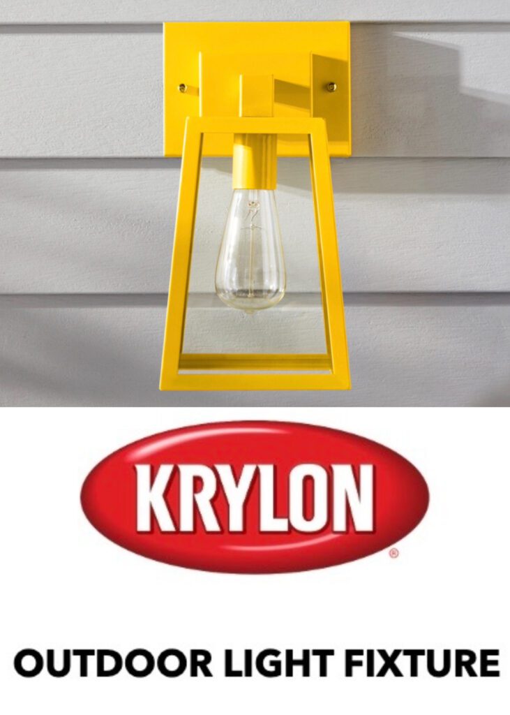 Krylon Outdoor Light Paint Refresh.