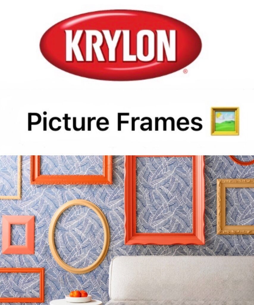 Krylon Easy Picture Frame Painting Projects.