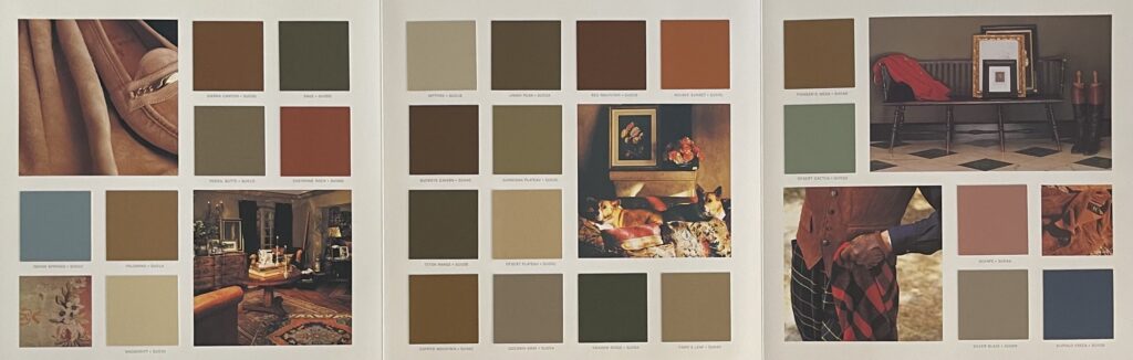 1995 Ralph Lauren Suede Color Collection. 1995 Ralph Lauren Suede Color Collection.