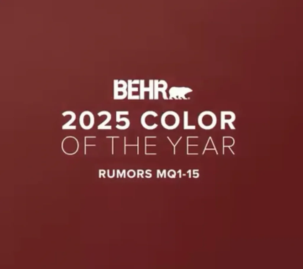 Behr 2025 Color of the Year.