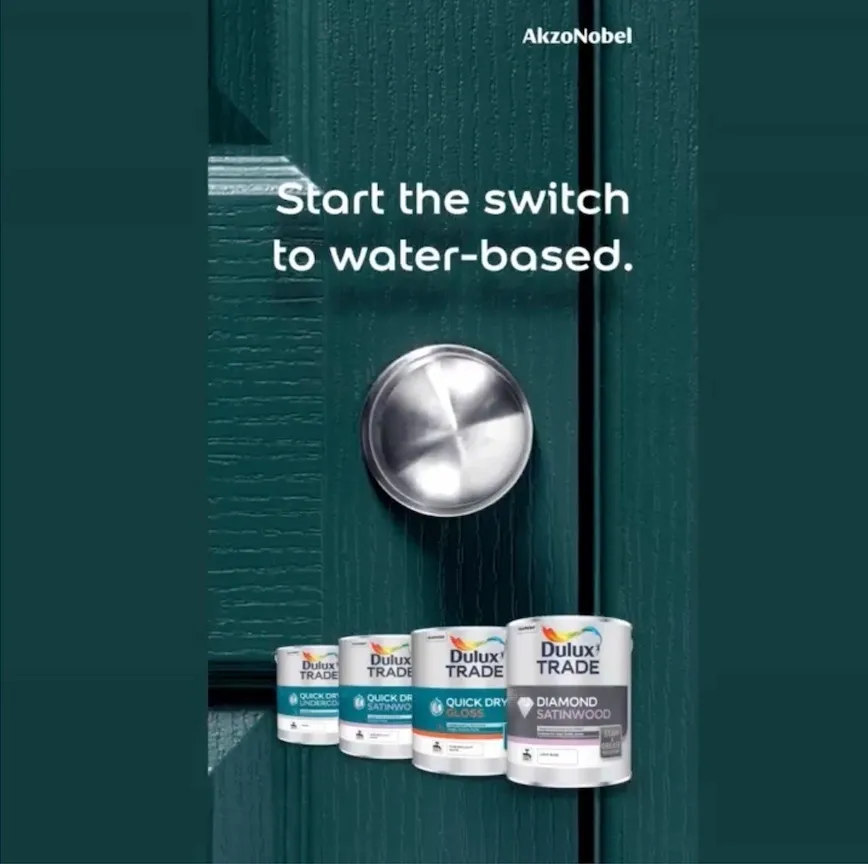 Switch to Water Based Paints.