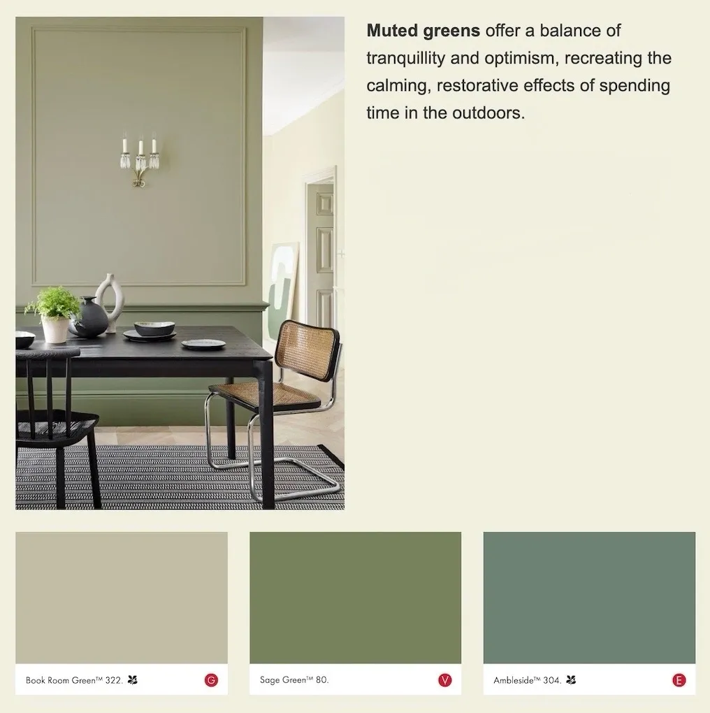 Little Greene Green Tones.