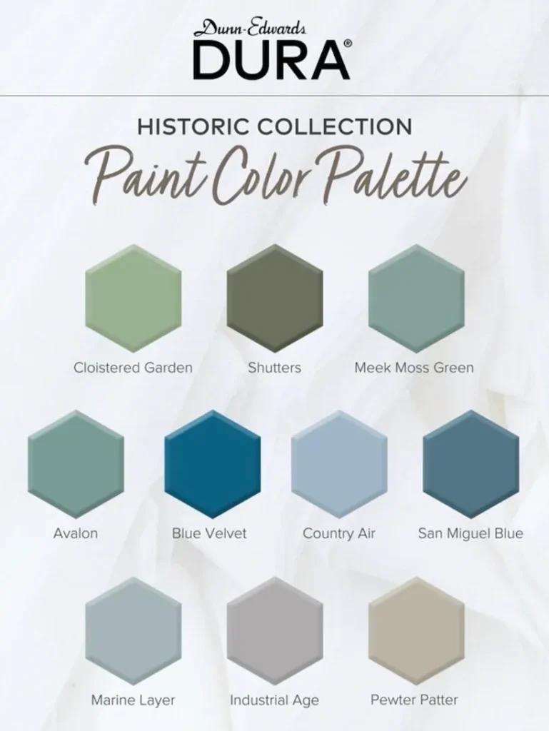 Dura Historic Collection Cool Tones.
