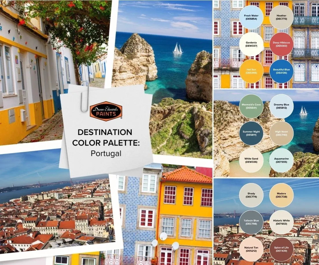 Portugal Inspired Colors.