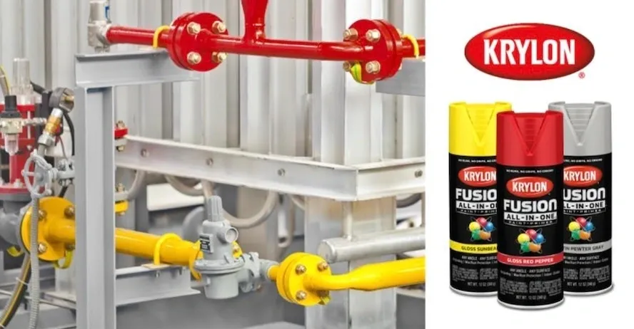 Krylon Fusion All-In-One General Purpose Acrylic Aerosol.