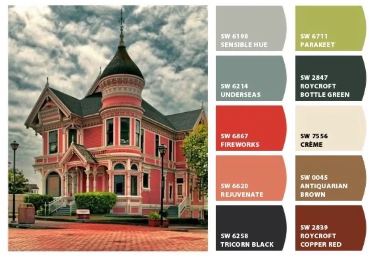 Angelino Heights Color Inspiration.