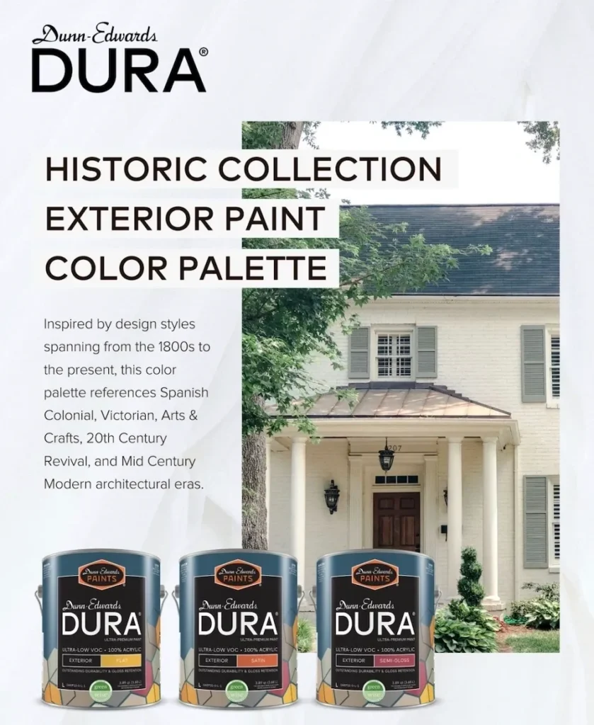 Dura Historic Paint Colors.