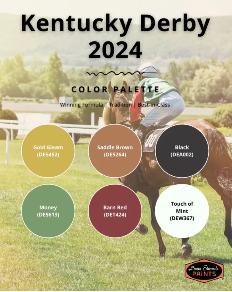 Dunn Edwards Kentucky Derby Paint Colors.