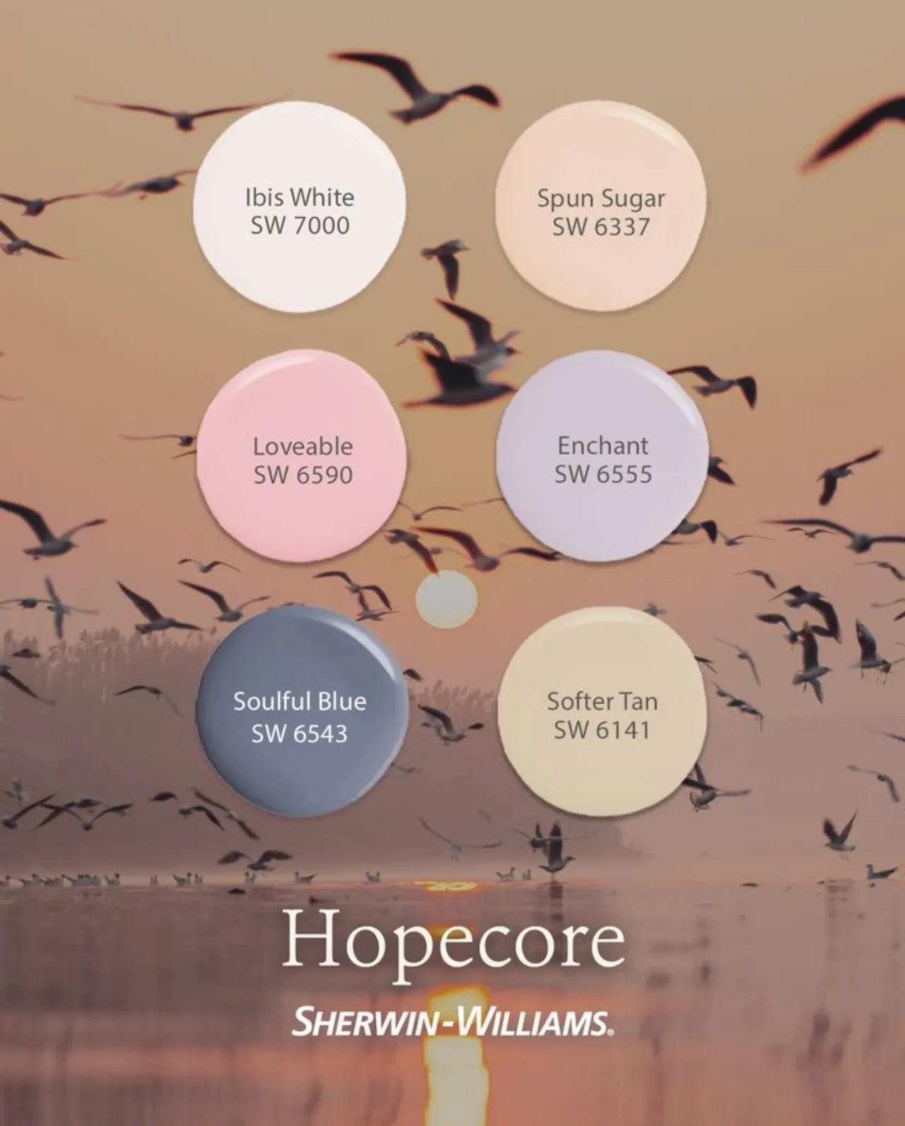 Sherwin Williams Hopecore Paint Colors.