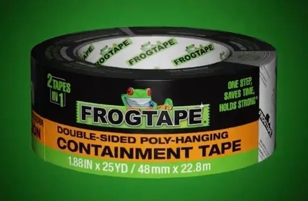 Frog Tape Double Sided Containment Tape. 