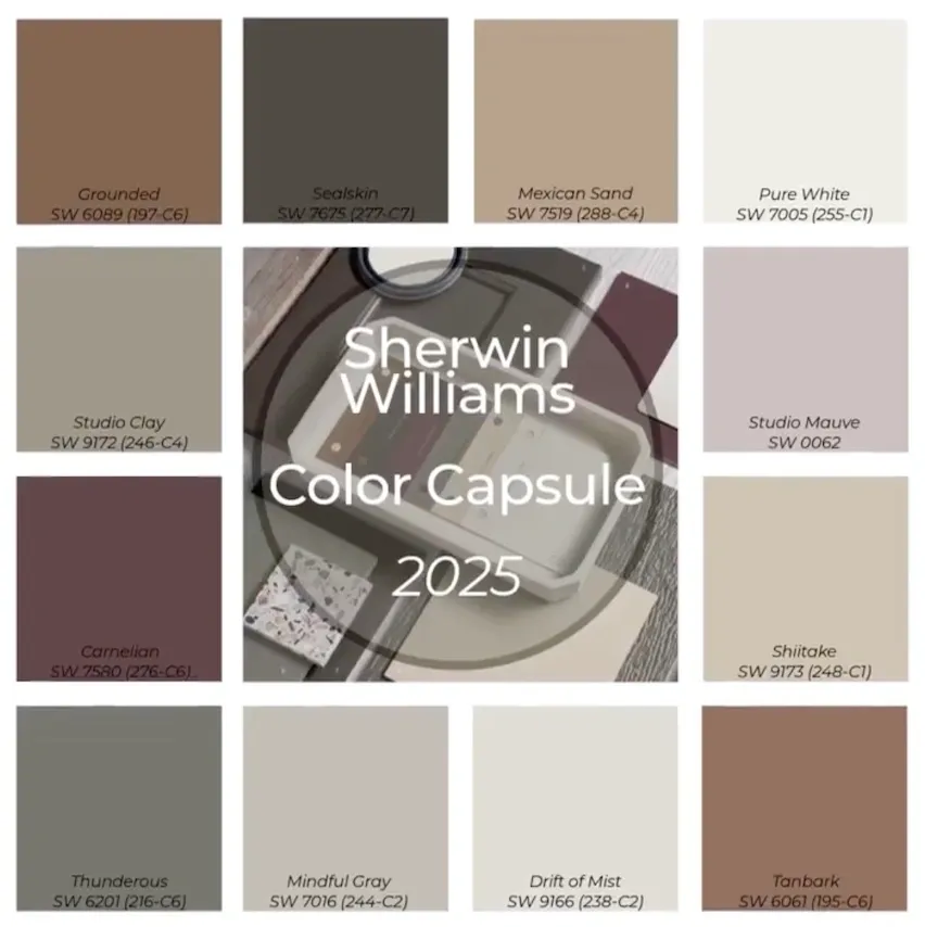 Sherwin Williams Color Capsule 2025
